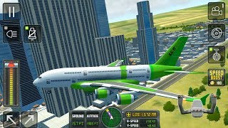 Flight Sim 2018 4 Double Decker Plane  Airplane Simulator  Android Gameplay FHD [upl. by Odnomyar]