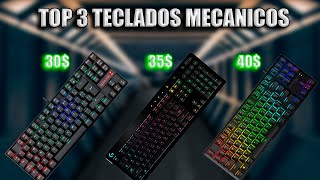 LOS 3 MEJORES TECLADOS MECANICOS CALIDADPRECIO PARA 2024 [upl. by Yeargain]