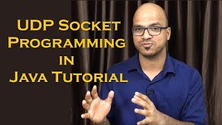 UDP Socket Programming in Java Tutorial [upl. by Samy121]