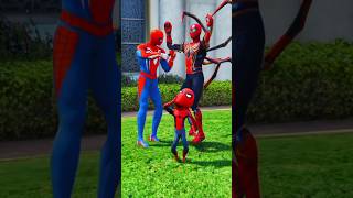 GTA 5 পাপা গোল্ডেন গাড়ি কিনে দিল 🚕 spiderman ironman superman [upl. by Ymaj]