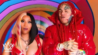 6IX9INE  RATTI ft Nicki Minaj Snoop Dogg RapKing Music Video [upl. by Devol]