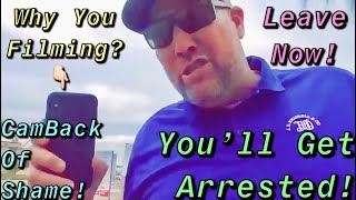 PowerTripping Tools Get Educated amp Dismissed After Calling Police On Me For Refusing To Stop Filming [upl. by Narik517]