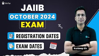 JAIIB Exam Registration Process 2024  JAIIB Oct 2024 Exam Date  IIBF JAIIB Exam Apply Online [upl. by Nlycaj]