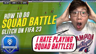 SQUAD BATTLE GLITCH FIFA 23  100 WORKING AFK GLITCH fifa23 fut23 fifa23ultimateteam [upl. by Trauner]