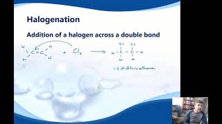 Addition reactions Halogenation  Organic reactions  meriSTEM [upl. by Scheers878]