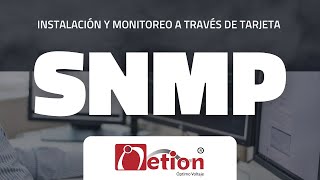 Configuración Tarjeta SNMP Monitoreo Remoto Netion [upl. by Yzzo]