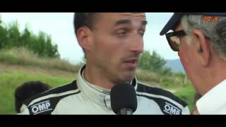 Robert Kubica Rally Coppa Città di Lucca 2016 [upl. by Nosnhoj]