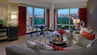 Central Park View Suite  Mandarin Oriental New York City [upl. by Eanaj666]