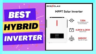 ECGSOLAX 42KW 62KW Hybrid Solar Inverter 120A Builtin MPPT Solar [upl. by Divd]