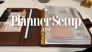 2024 Planner Setup [upl. by Yatzeck]