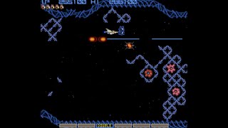 Gradius Arcade Longplay 1985 Konami Japan ROM version [upl. by Garrik]