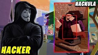 HACKER vs HACKULA Roblox Arsenal [upl. by Chace]