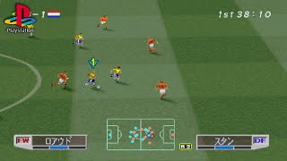 World Soccer Winning Eleven 3 Final Ver PS1 Gameplay [upl. by Wise]