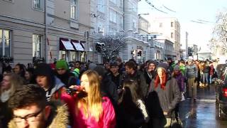 Kürzung der MaturaVorbereitungsstunden Salzburgs Schüler gehen auf die Straße [upl. by Hyacinthe]