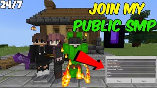 Join My New 120 Minecraft Public Smp Fast [upl. by Boynton176]