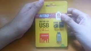 Strontium OnTheGo USB OTG Pen Drive For Smartphones amp Tablets  Unboxing amp Review [upl. by Cela]