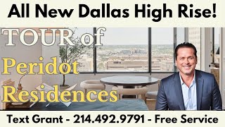 The Tower Club Tour on top of Peridot Residences  Downtown Dallas [upl. by Evania360]