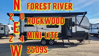 NEW 2024 Rockwood MiniLite 2509S travel trailer [upl. by Enirhtak108]