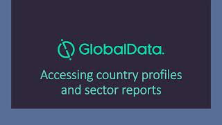 Global Data accessing country profiles and sector reports [upl. by Gord]