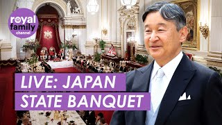 LIVE State Banquet For Emperor and Empress of Japan at Buckingham Palace [upl. by Asilehc]