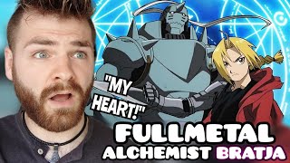 First Time Reacting to quotBratja Brothersquot  FULLMETAL ALCHEMIST OST  ANIME REACTION [upl. by Enelia]