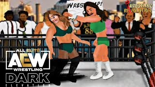 Tay Conti vs Ashley DAmboise AEW Dark Elevation May 31 2021  Wrestling Revolution [upl. by Chobot]