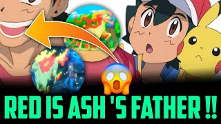 RED is ASH KETCHUM FATHER  Red In POKÉMON Anime  Ash Father [upl. by Omor706]