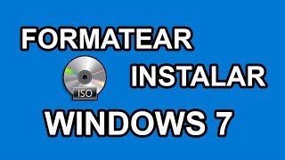 Como Formatear una PC e Instalar Windows 7 Desde Cero Bien Explicado HD 2020 [upl. by Jarin]