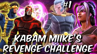 Kabam Miikes Revenge  Carina Challenge 1  52 With 3 Star Cyclops  Marvel Contest of Champions [upl. by Arem60]