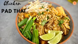 The Easy Way to cook Chicken Pad Thai at Home  Restaurant Style Get Cookin [upl. by Alyakcim]