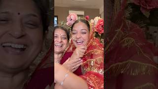 Shaadi ko 32 YEARS ho gaye 😨🥺recreating Mums wedding look😱grwm dulhan wedding [upl. by Cherri]