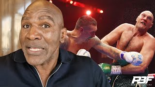 EVANDER HOLYFIELD EXPLAINS WHY TYSON FURY LOST TO OLEKSANDR USYK BREAKS DOWN FIGHT [upl. by Oconnor]