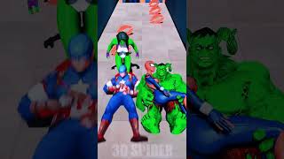 Kiss Run Captain Man vs Hulk In Barry Prison spiderman gta 184 [upl. by Ann276]