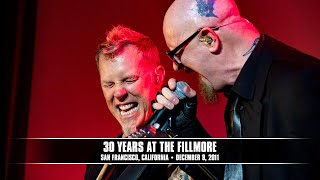 Metallica 30 Years at the Fillmore San Francisco CA  December 9 2011 [upl. by Dempsey]