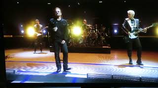 U2 01SEP2018 Berlin Bono losing his Voice quotBeautiful Dayquot amp Speech [upl. by Ahsinnek]