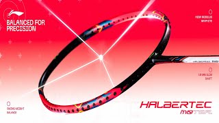 LiNing Halbertec Motor Badminton Racquet [upl. by Kyne]