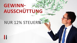 Die richtige Strategie für Gewinnausschüttungen beim GmbHGesellschafter  Christoph Juhn [upl. by Eevets]