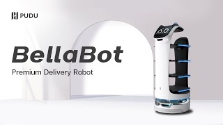 BellaBot Premium Delivery Robot  Pudu Robotics [upl. by Nilak]