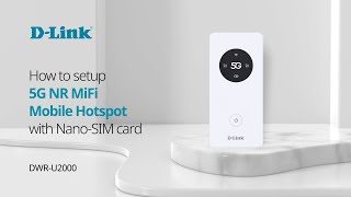 How to set up DLink DWRU2000 WIFI 5 5G NR MIFI [upl. by Anauqed847]