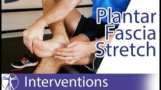 Plantar Fascia Stretch  Plantar Fasciitis [upl. by Charis]