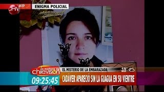 Caso de embarazada cuyo cuerpo fue encontrado sin el bebé  La Mañana de CHV [upl. by Enajiram]