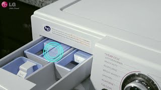 LG Front Load Washers Dispenser Maintenance [upl. by Aiekal89]