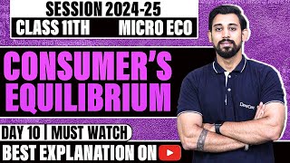 Microeconomics  Consumers Equilibrium  Chapter 2  Part 1 [upl. by Adnilev952]