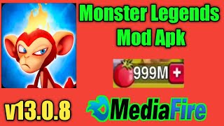 Monster Legends v1308 Mod Apk  Unlimited Gold Food amp Gems Android  Latest 2022 [upl. by Bencion230]