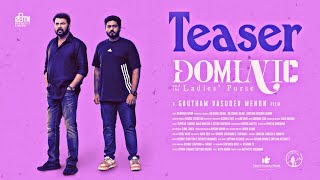 Dominic And The Ladies Purse  Concept Teaser  Mammootty  Goutham Vasudev Menon  Fanmade Teaser [upl. by Vasileior]