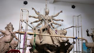 🙏 Durga Puja decoration 🙏 Durga Puja Abhinandan Mamu pudia dabba dukan bahare rohi golaa [upl. by Arria]