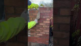 brickwork construction skills satisfying [upl. by Enomahs]