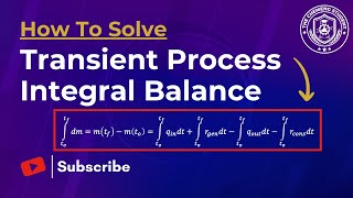 The Integral Balance Explained for Transient Processes Made Easy [upl. by Yruy]