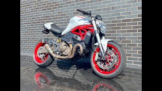 Walk Around of a 2016 Ducati Monster 821 [upl. by Hannahoj]