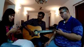 Inji Iduppazhagi  Ft Vasundhara Satish Kumar  Isaac Thayil  Part1  Thevar Magan  Guitar Cover [upl. by Justicz]